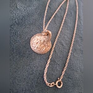 Sterling Silver 925 Hershey Kiss Pendant Necklace - Women Jewelry 20 In L